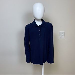 Children’s Place Girls Long Sleeve Polo Shirt
